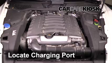 2013 Porsche Cayenne 3.6L V6 Air Conditioner Recharge Freon